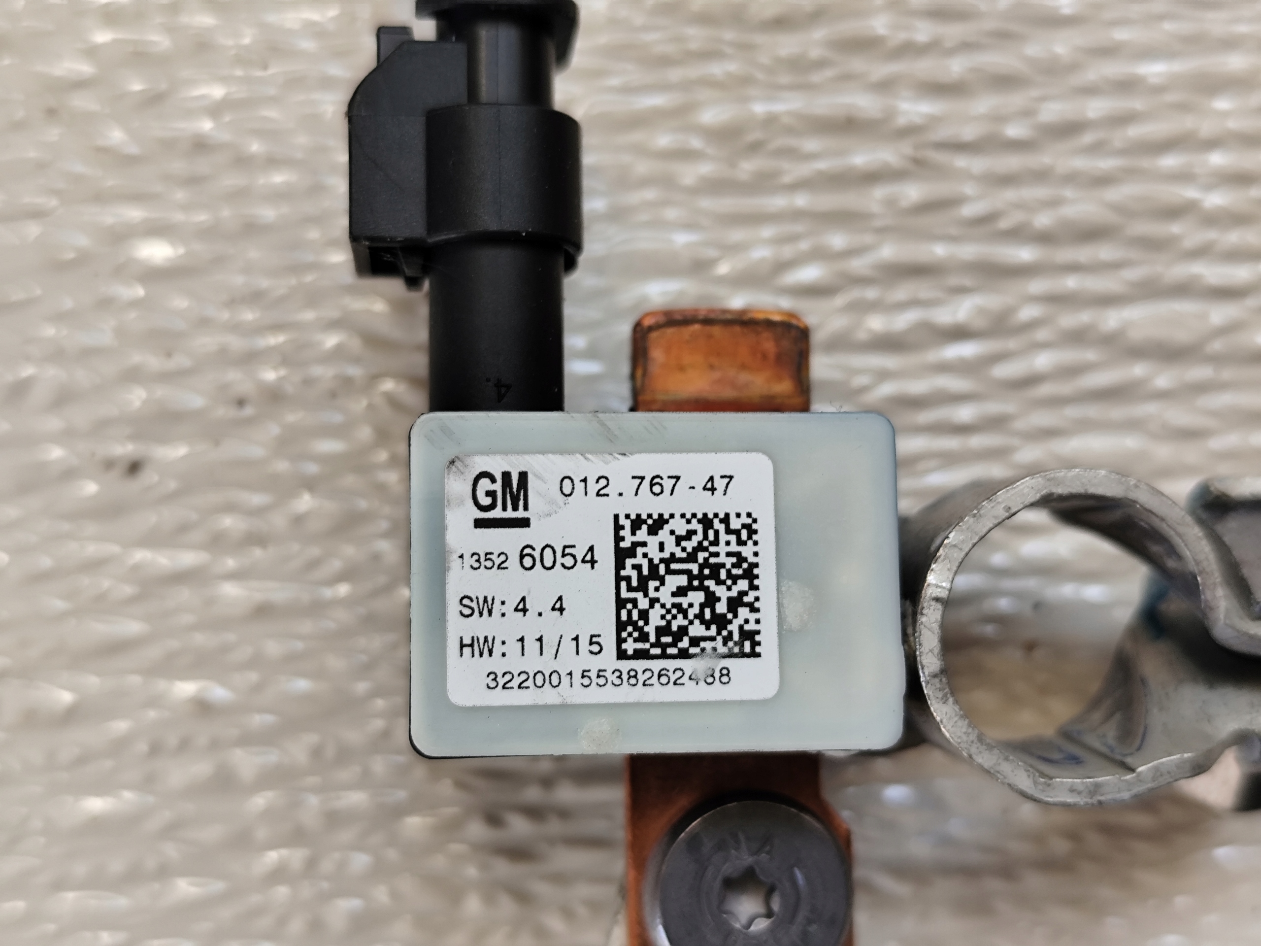 OPEL ASTRA K 2018 Klemme AKUMULATORA 13526054