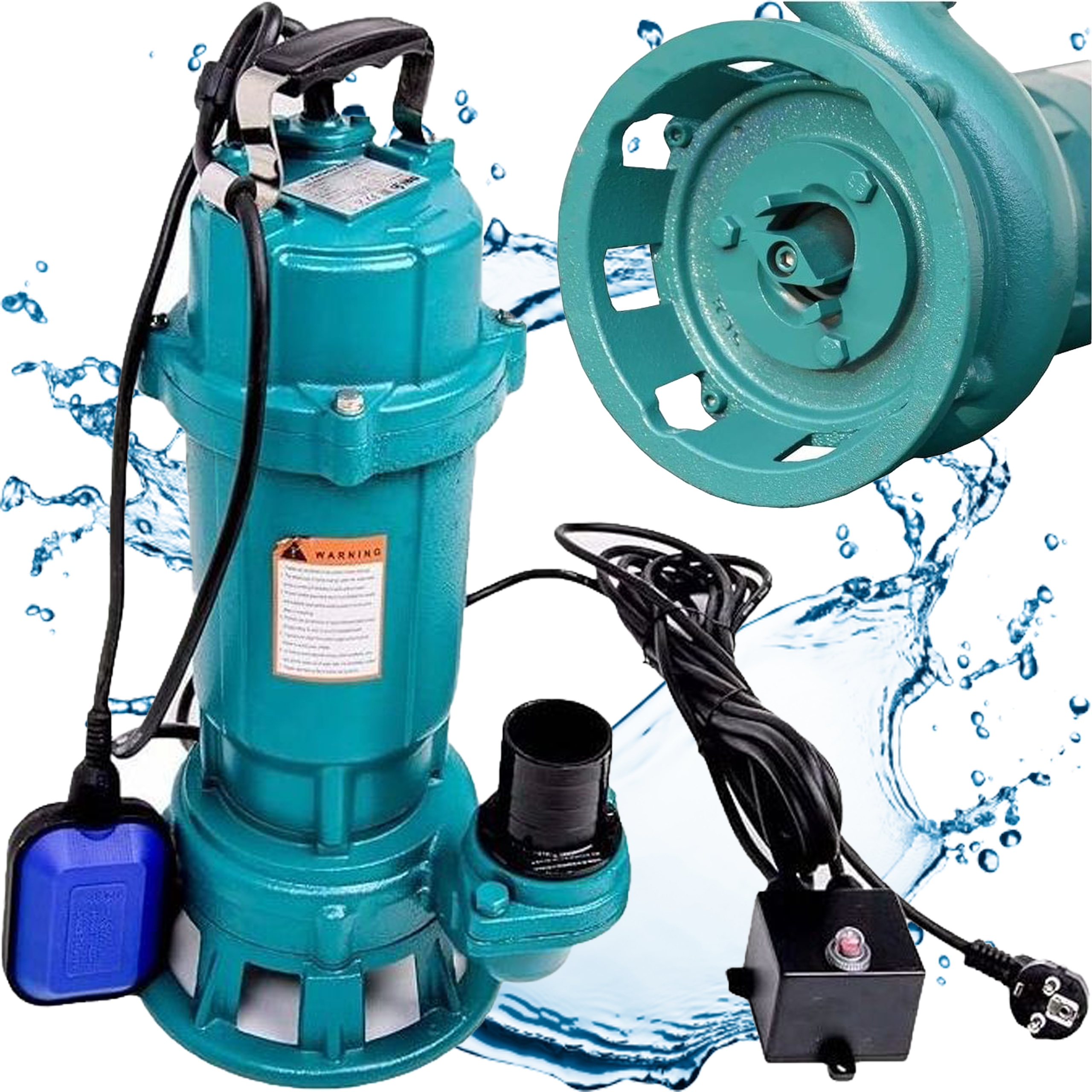 Pompa zatapialna Ctr 1500 Ibo do szamba z rozdrabniaczem Żeliwna