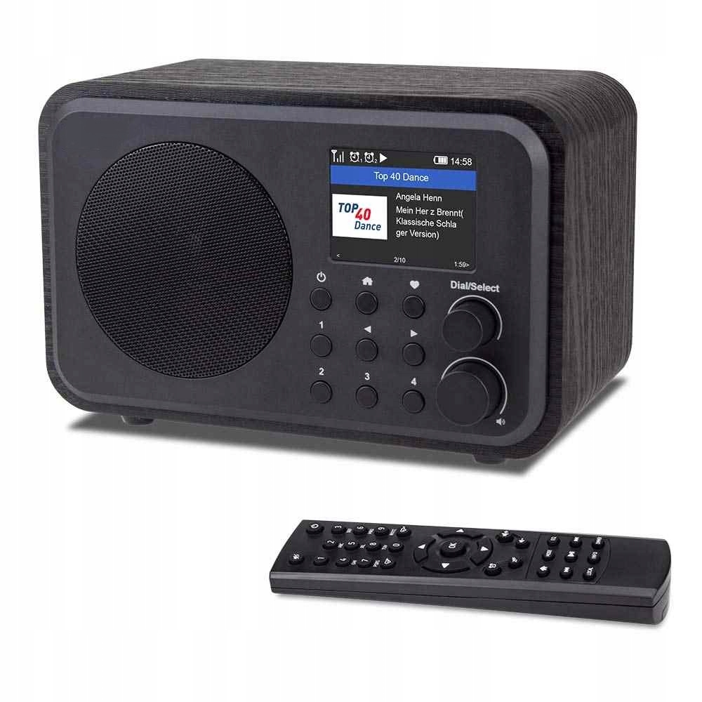 Radio Cyfrowe Dab+ Bluetooth WiFi Fm Aux Usb Retro Dom Biuro Salon Kuchnia