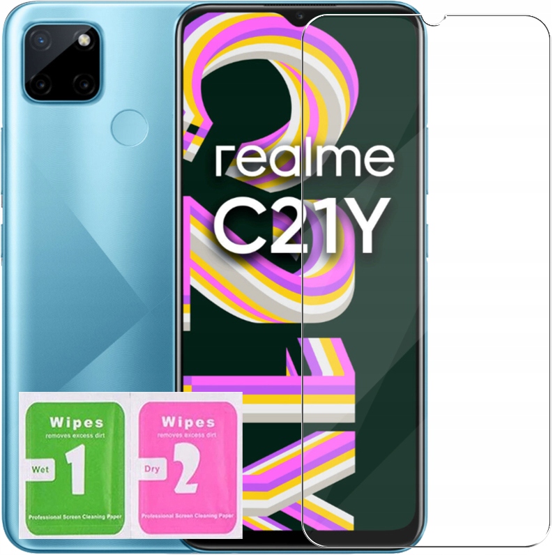 

Szkło Hartowane Szybka na Realme C21Y C25Y C21