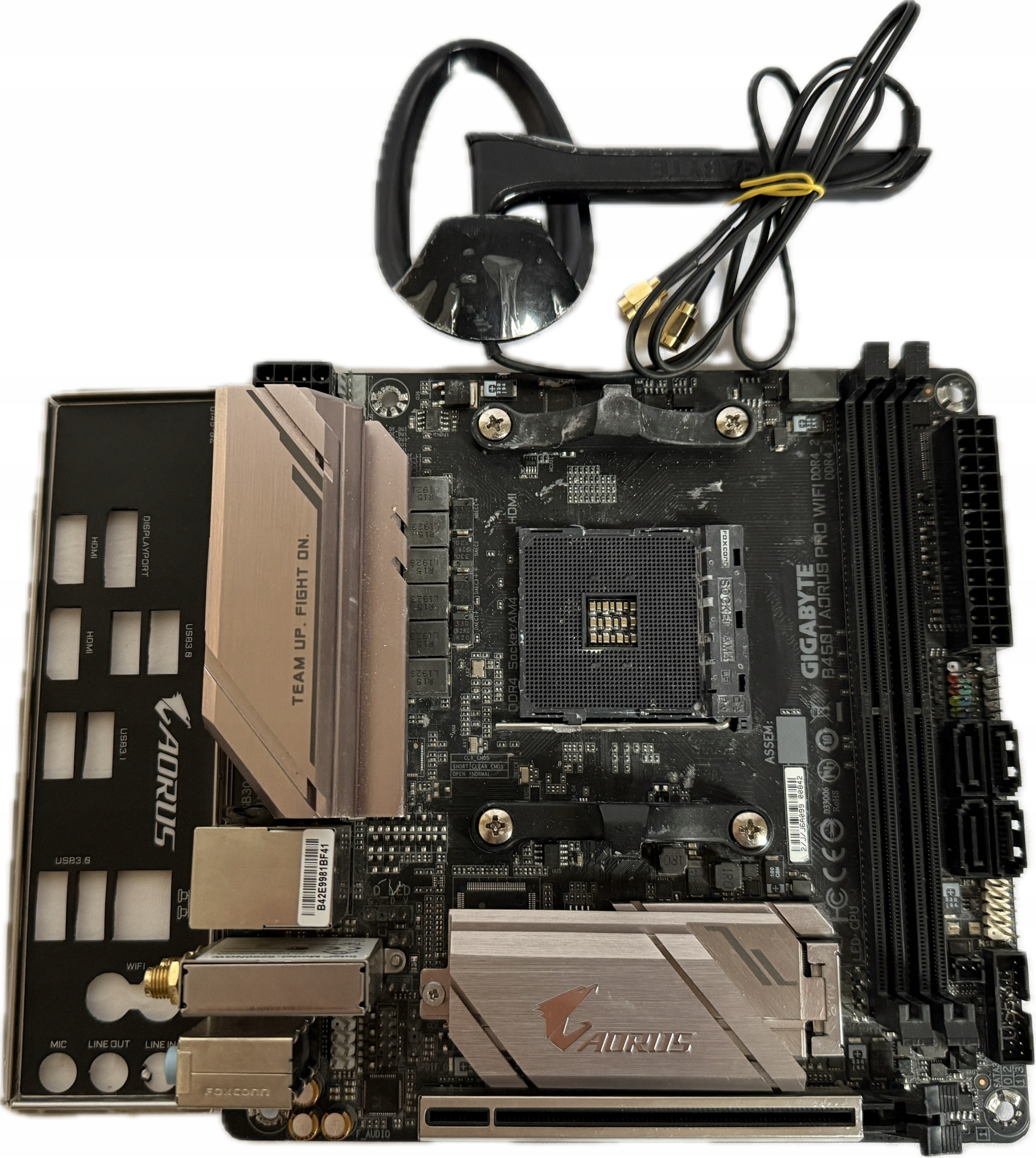 Płyta główna Mini ITX Gigabyte B450I AORUS PRO WIFI AM4 w