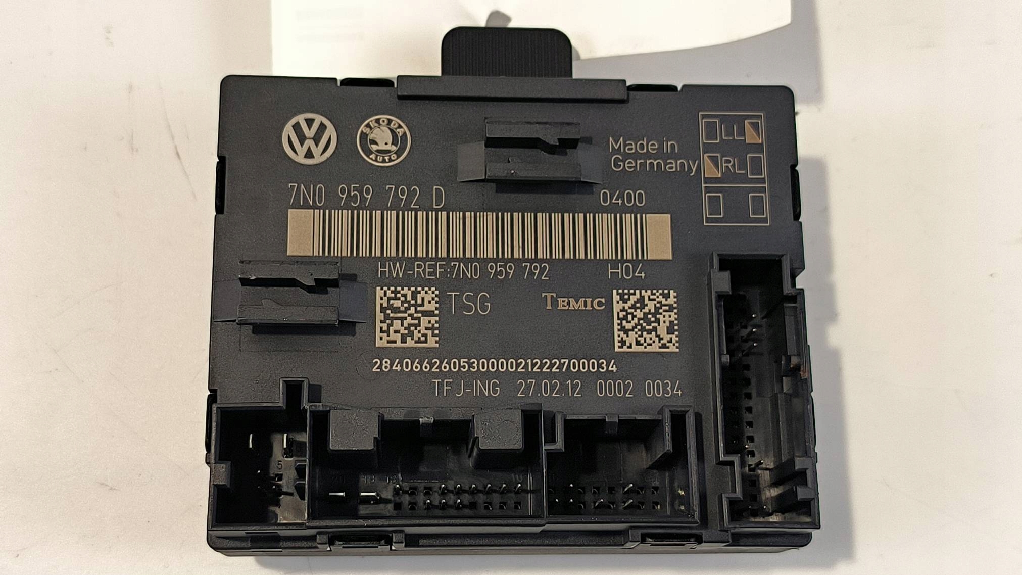 module door 7N0959792D SKODA YETI