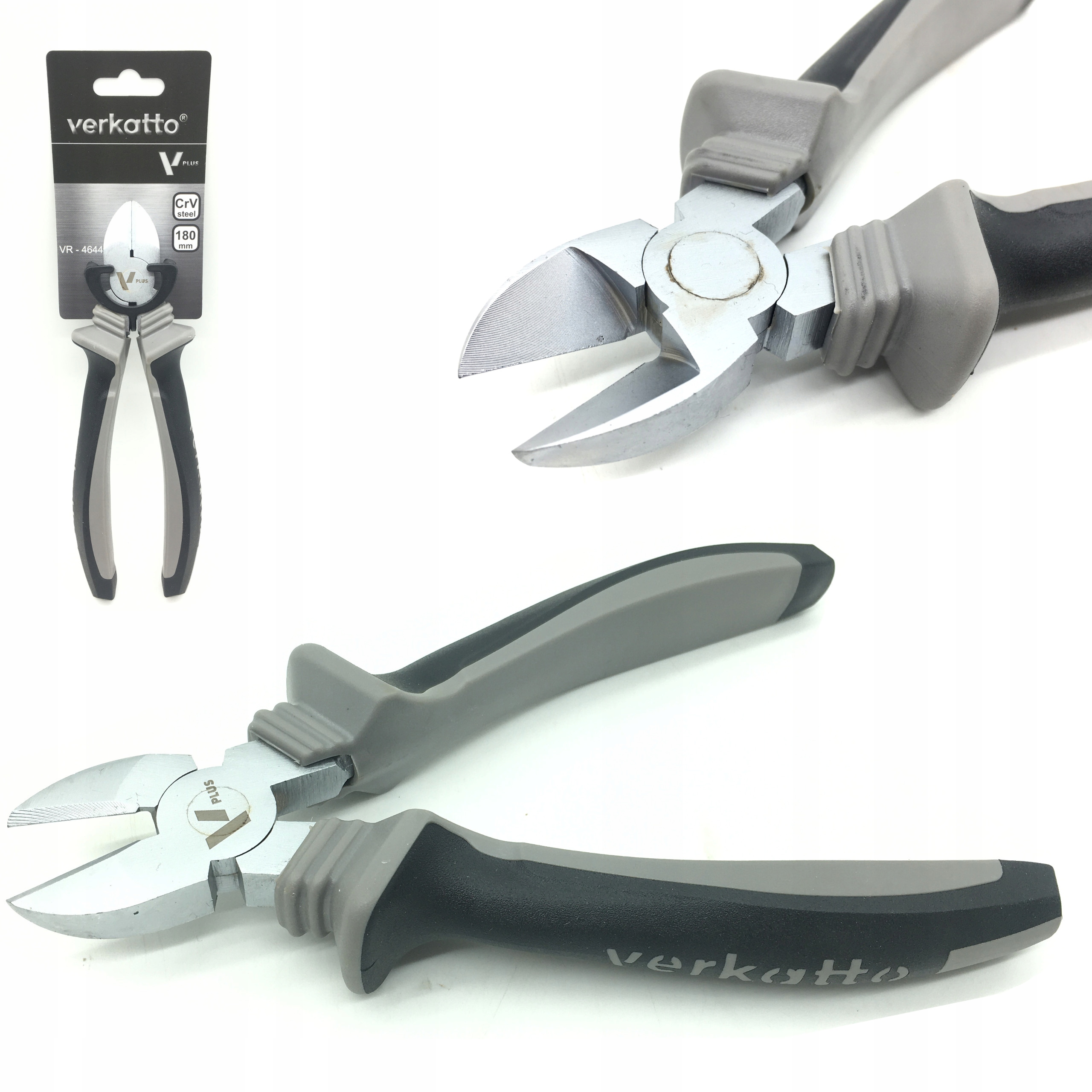 

Szczypce Boczne Do Cięcia Obcinaki 180mm V-plus