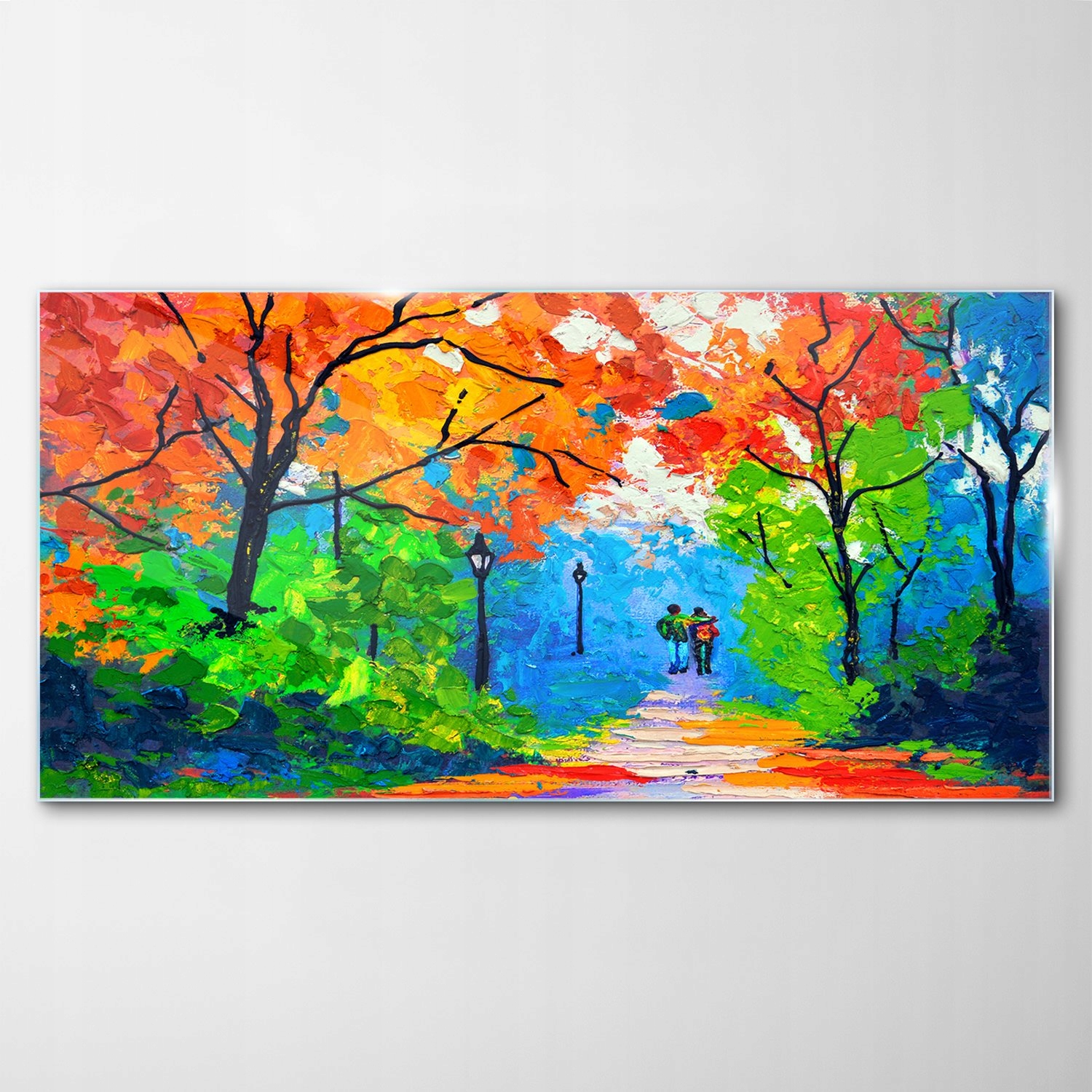 

Hartowany Obraz Szklany Ulica Art Sztuka 140x70