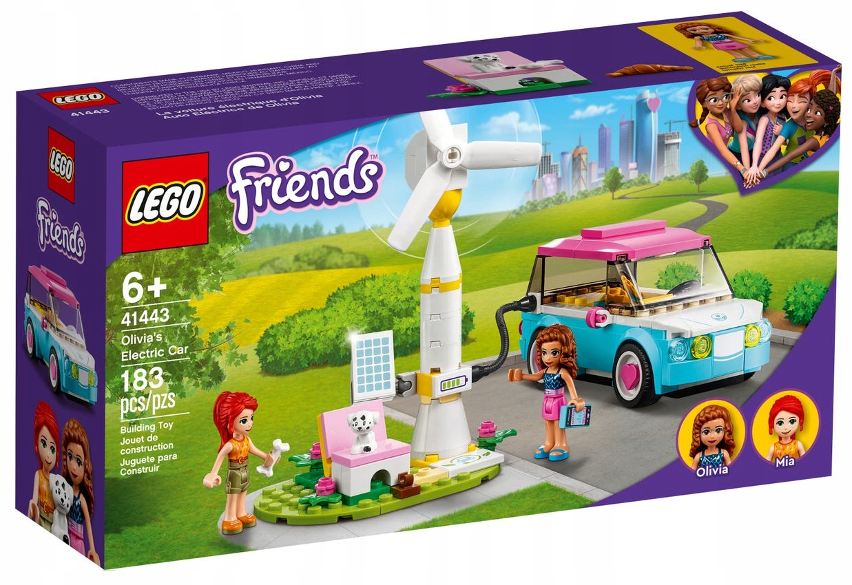 

Lego Friends Samochód Elektryczny Olivii 41443