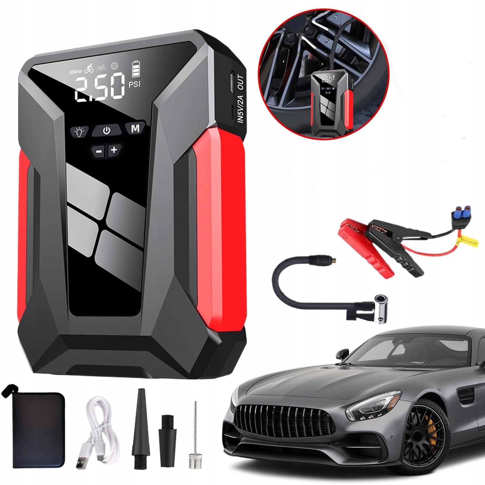 Startovací Zařízení Startovacího Stroje Automobilu Powerbank 10000 mAh