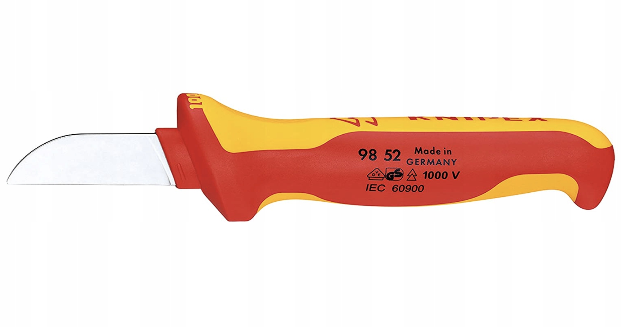 

Knipex 98 52 Nóż do kabli Ściągacz Izolacji Vde