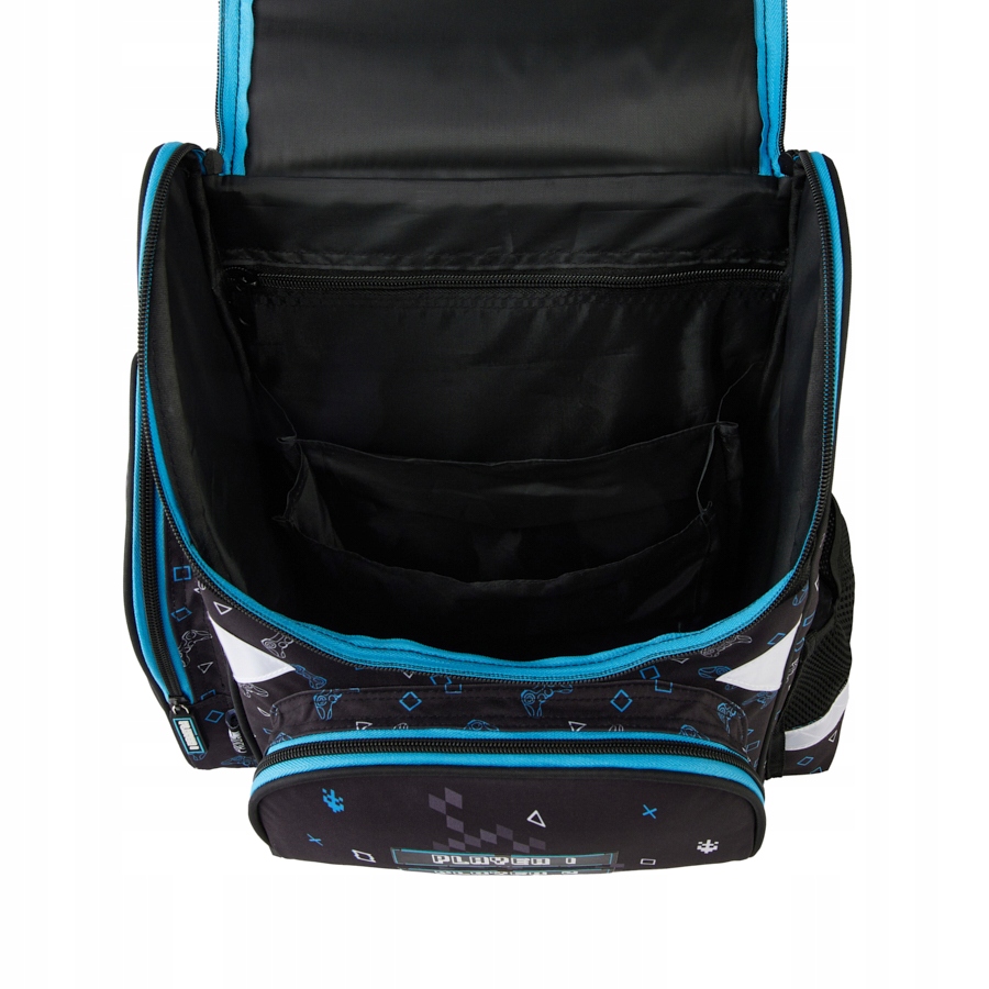 TORNISTER szkolny PASO GAME PLECAK - klasa 1-3 -ZESTAW 5 el. Typ jednokomorowy