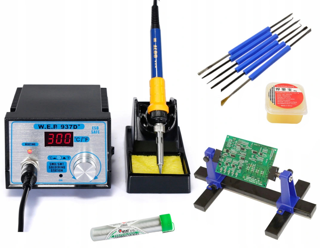 

Stacja Wep 937D+ 75W +Narzędzia Uchwyt Pcb Pasta