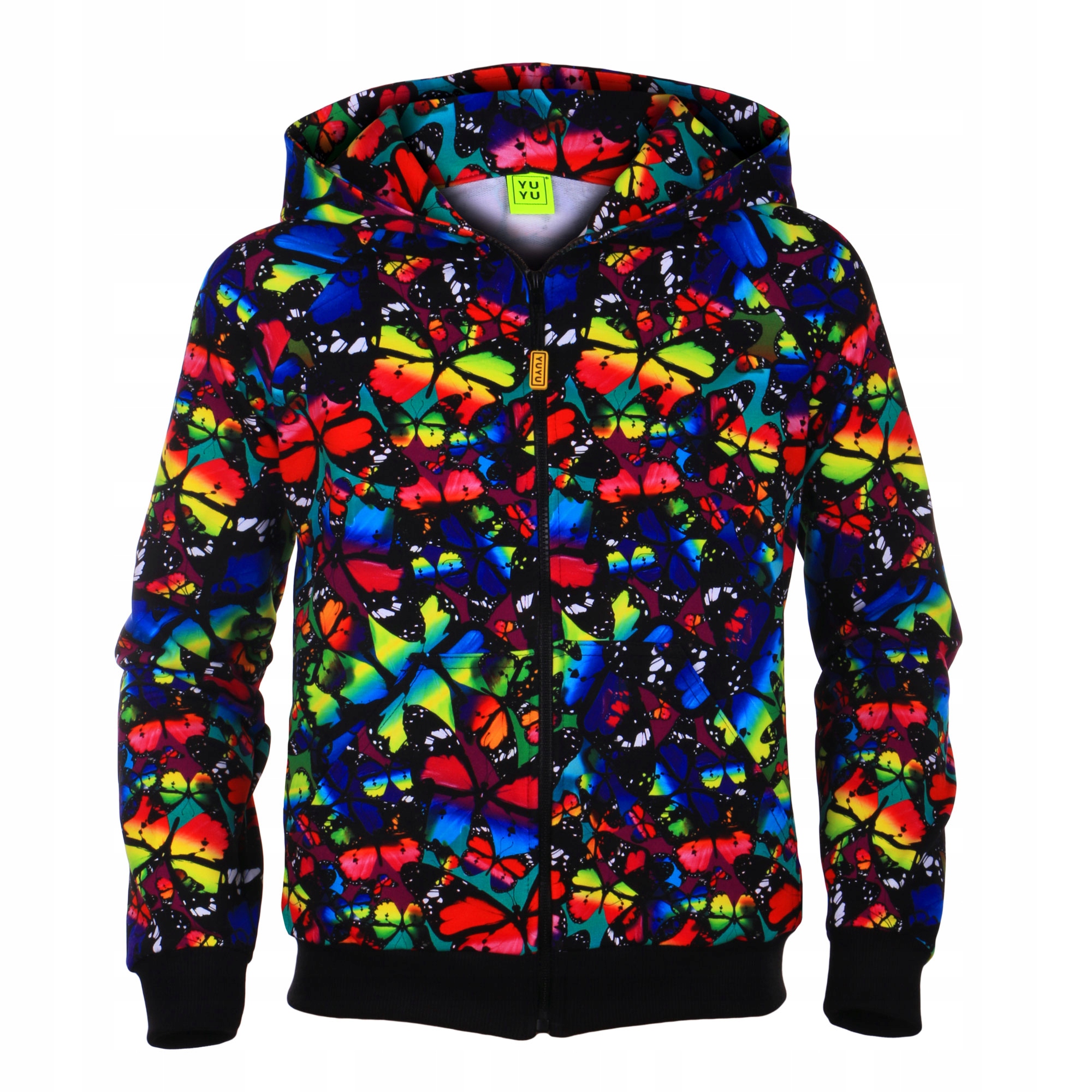 

Bluza Z Kapturem + Ekspres Czarny Cudne Motyle S