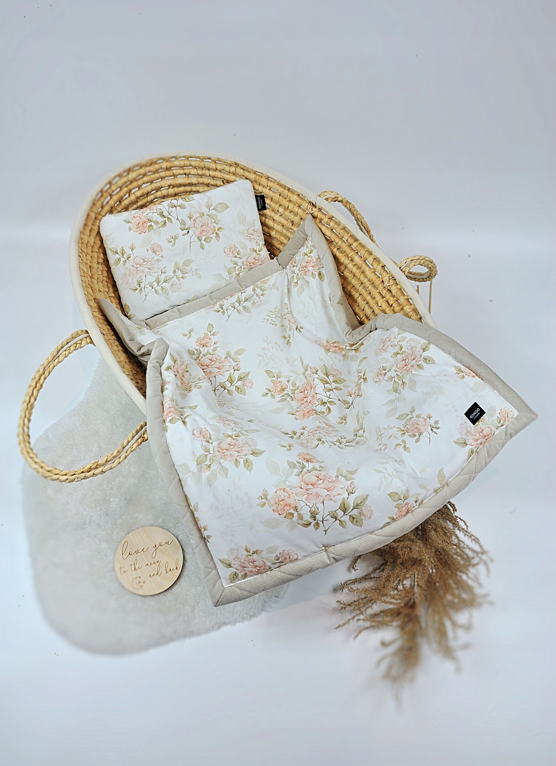 Komplet Poduszka i Kocyk Niemowlaka 60x70 Roses