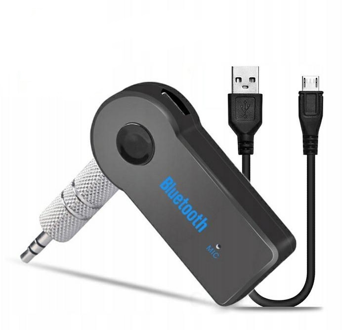 

Odbiornik Dźwięku Adapter Bluetooth Aux Minijack