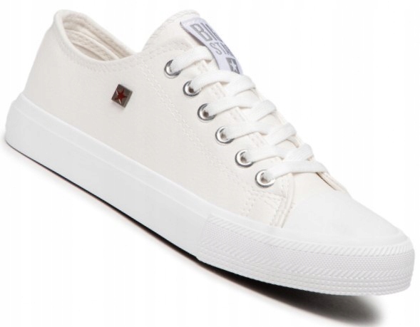 

Trampki Big Star Białe Eko Skóra V274869 R40