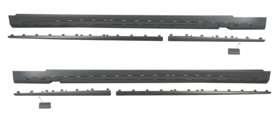 5703-06-3510570P - MERCEDES S-Class W222 13-17 накладка порога