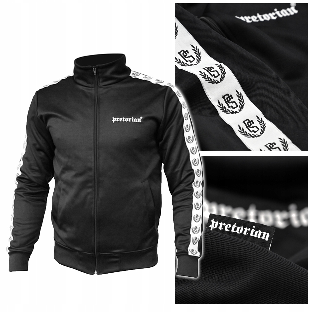 

Bluza męska z lampasami rozpinana Pretorian r.XXL