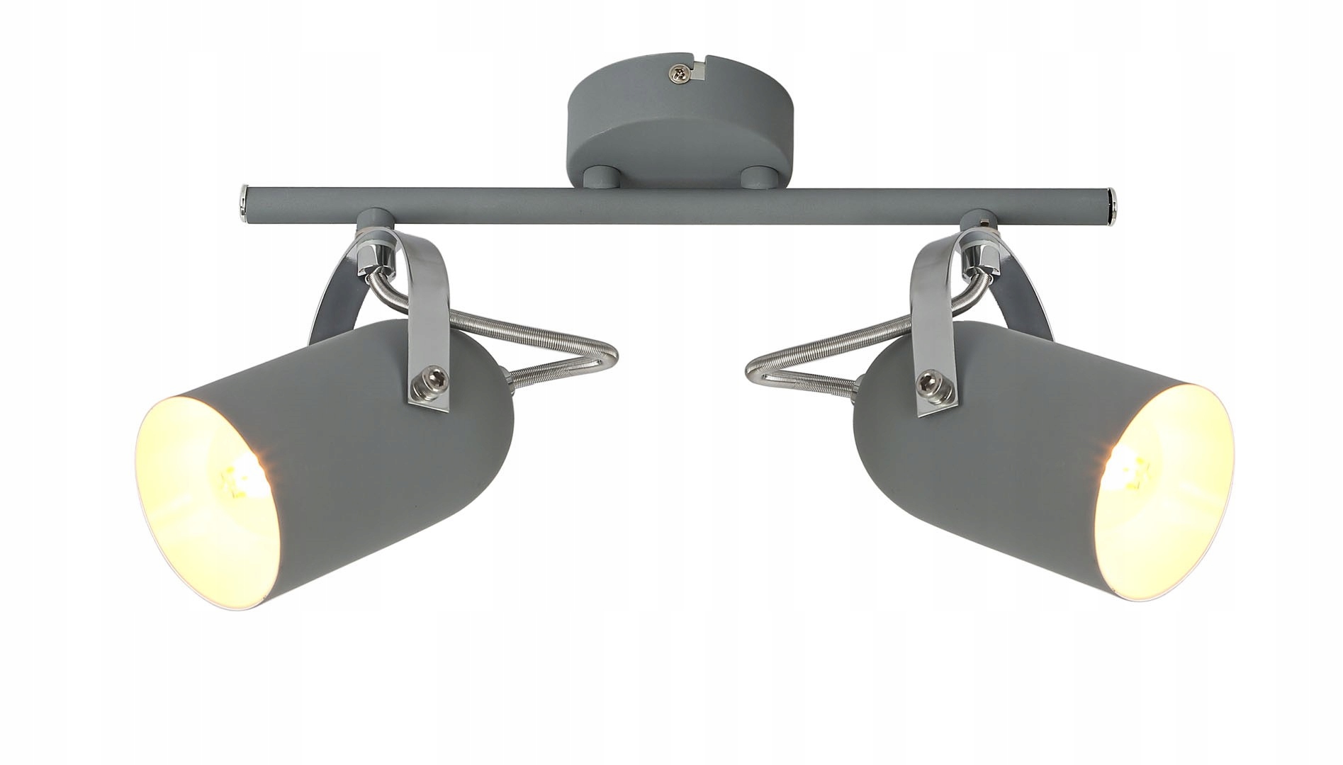 Nástěnná lampa Candellux Gray lišta 92-66480 E14 šedá