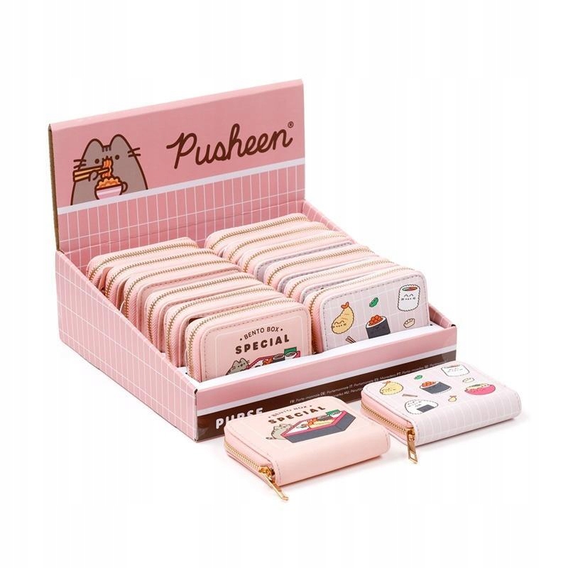 PORTFEL Z ZAMKIEM BŁYSKAWICZNYM -PUSHEEN THE CAT..