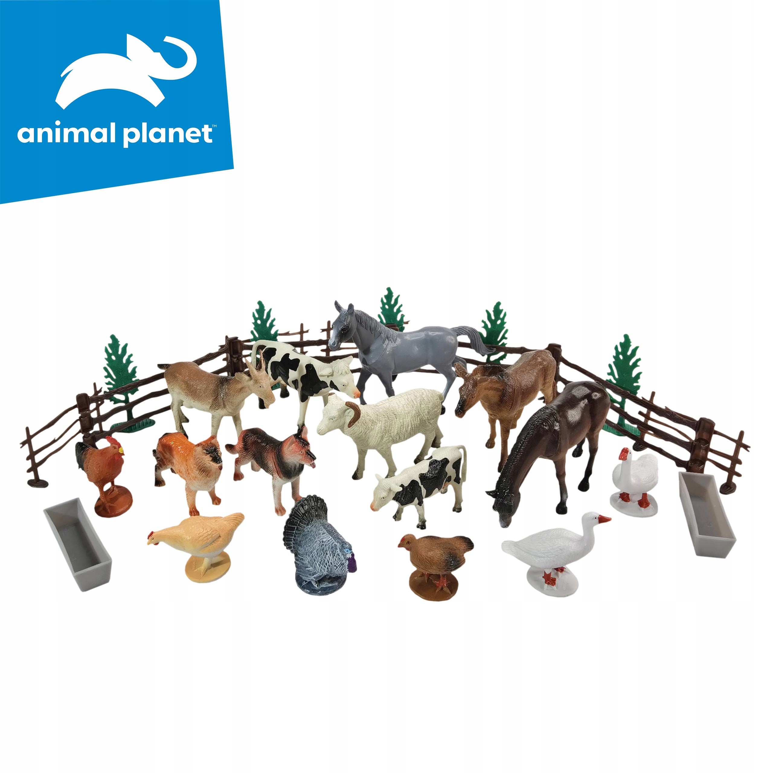 

Zwierzęta Figurki Wiejskie Domowe 30 Szt W Słoiku