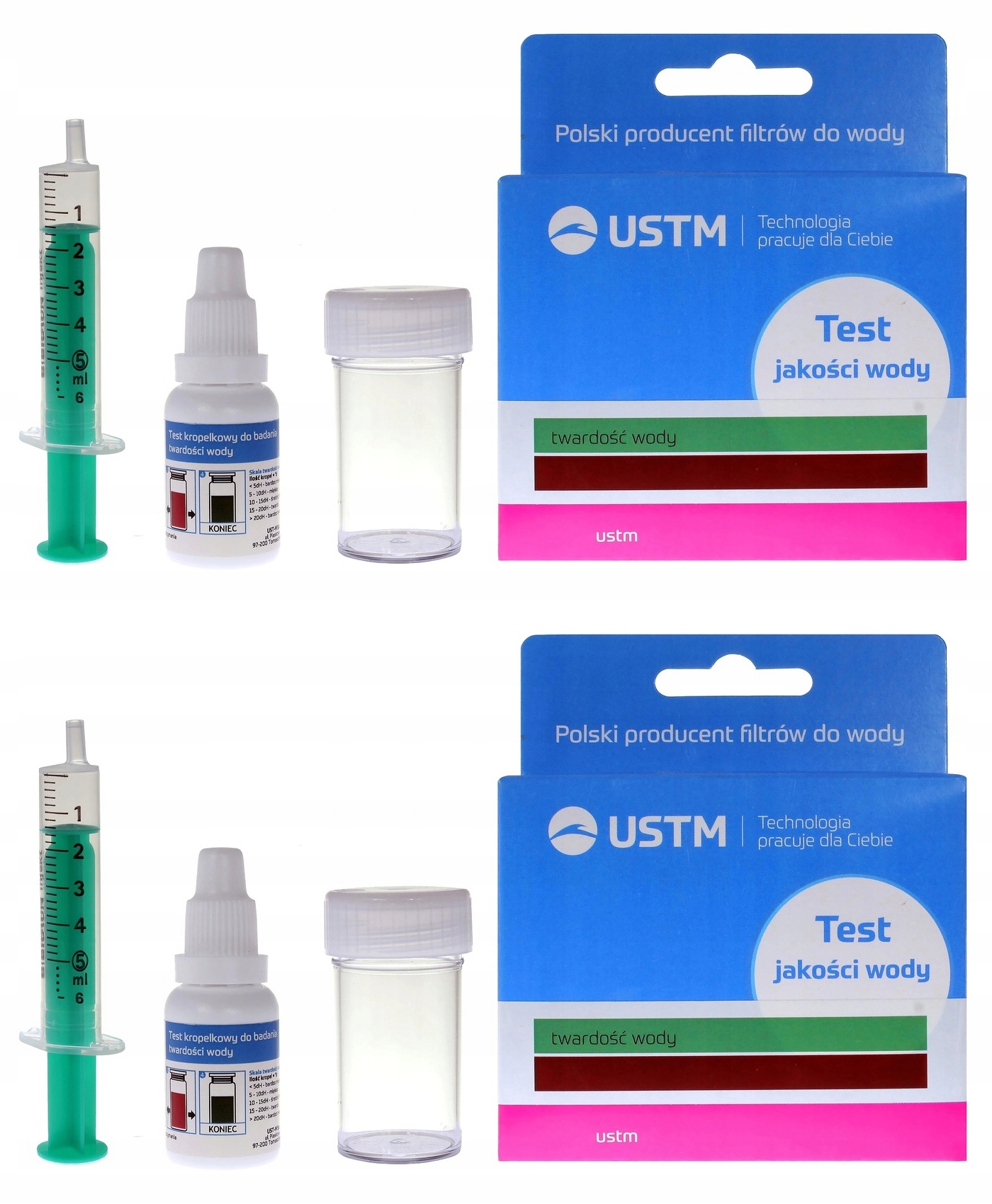 

Test Jakości Twardości Wody Kropelkowy Ustm 2x Szt
