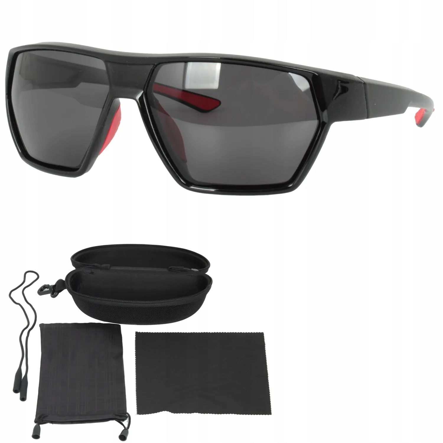 Sportovní brýle Polar Fashion P8172C3 – lesk, energie, červený akcent