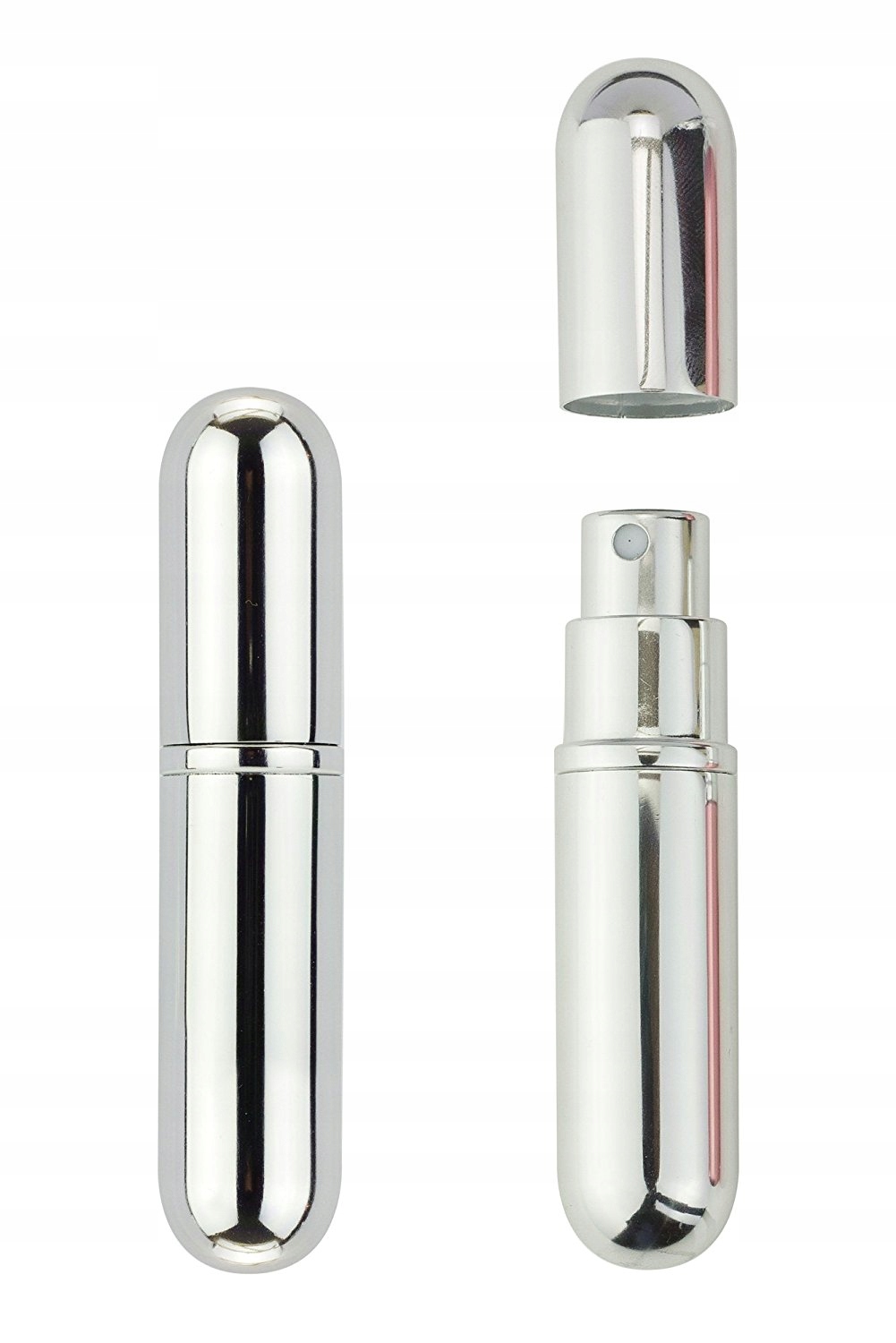 

Atomizer Podróżny Do Perfum Fiolka 6ml Srebrny Met