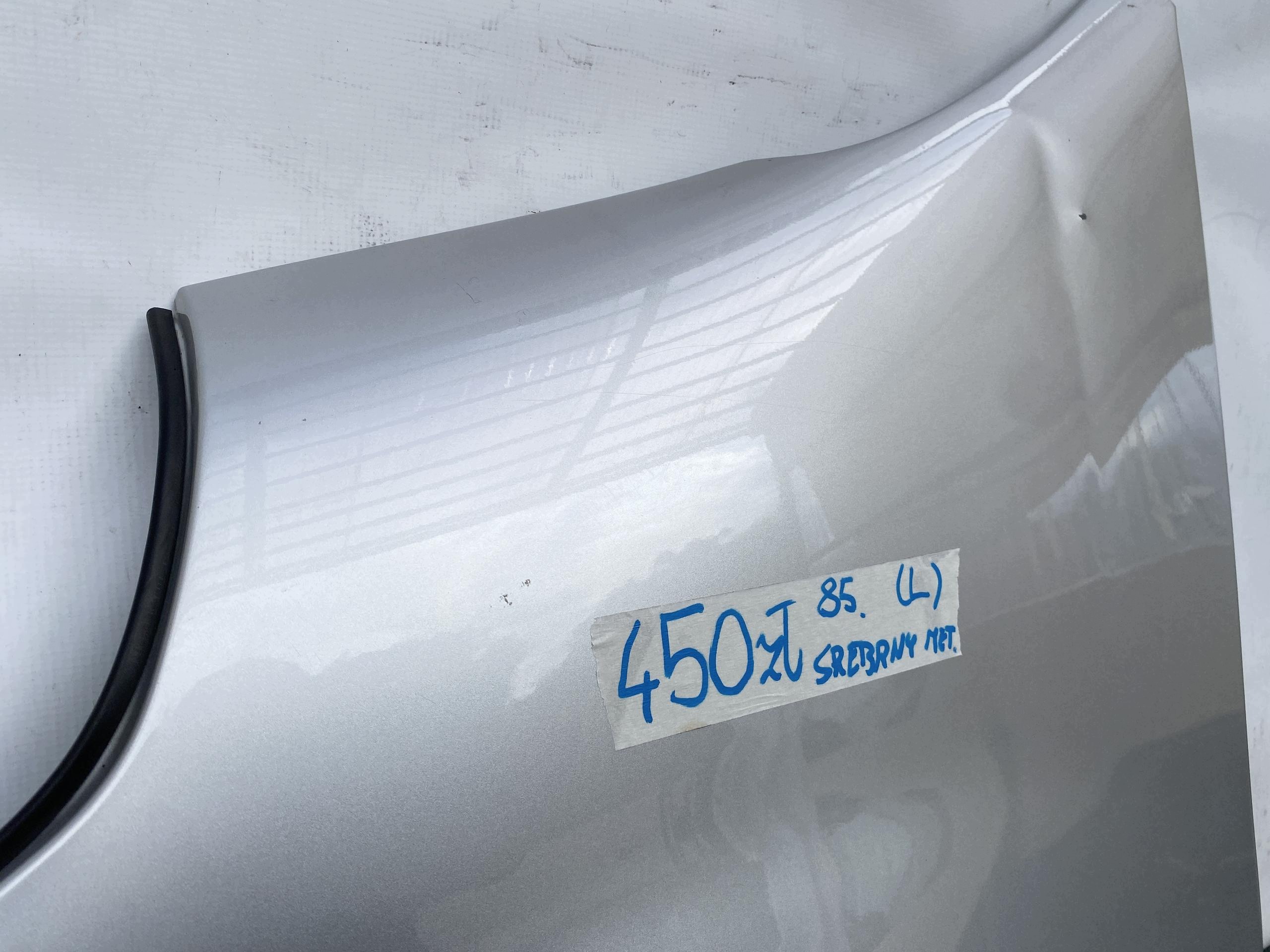 RENAULT MASTER 3 10- fender front front left SREBRNY METALIK 631010504R