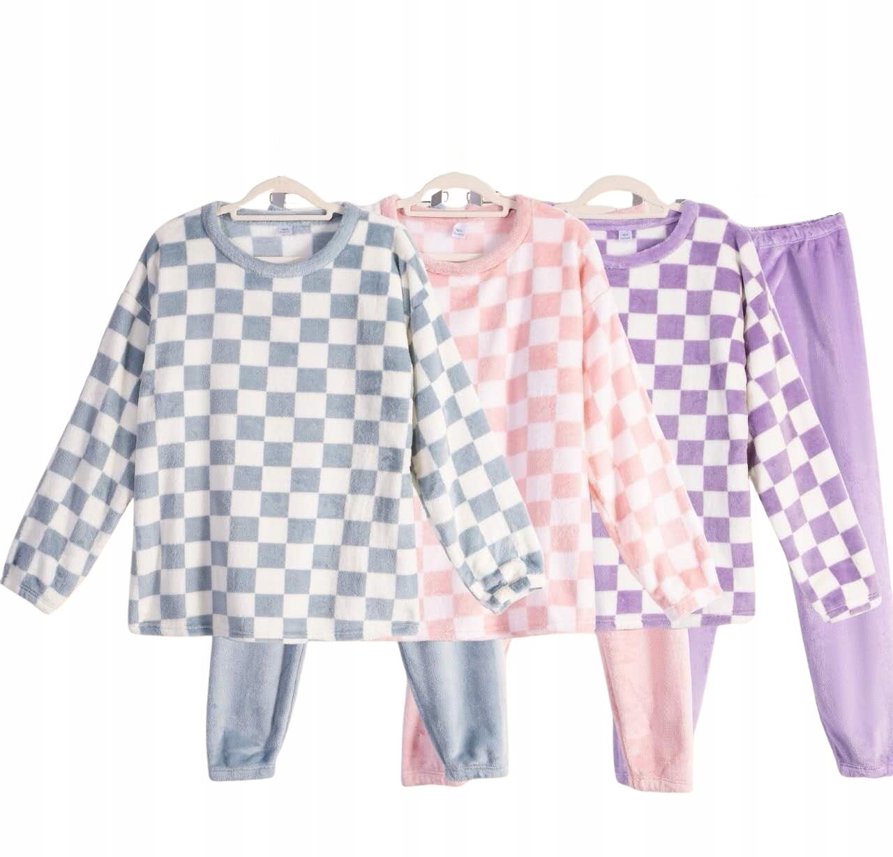 OCIEPLANA PIŻAMA DAMSKA MIX KOLOR PIDŻAMA ROZMIAR XL/XXL