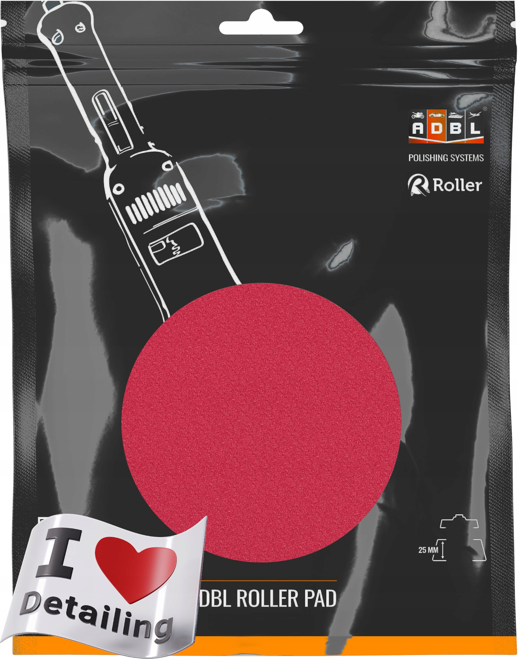 

Adbl Roller Soft Polish R 125-150/25 Pad Polerski