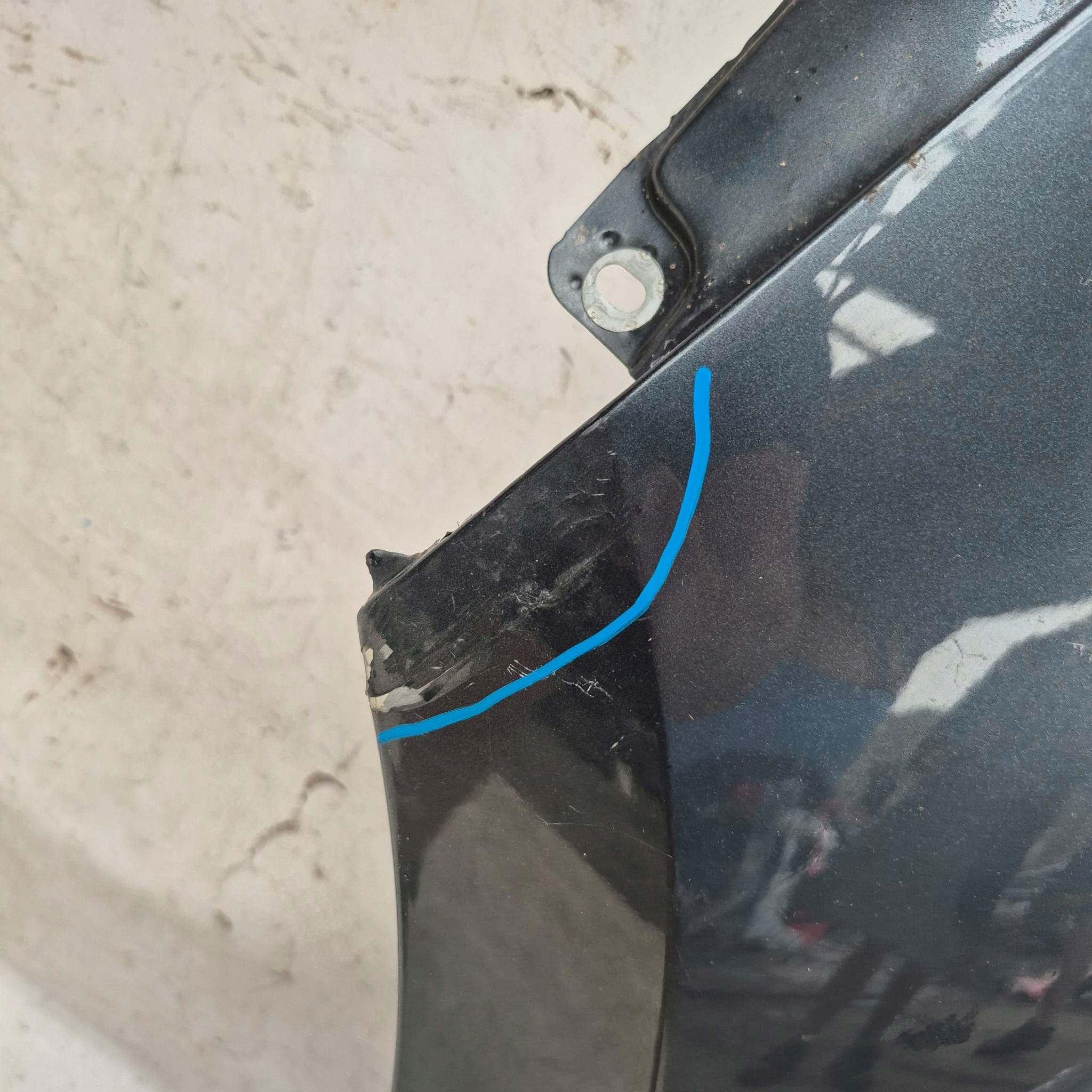 SKODA FABIA III 3 14-21 fender front front left