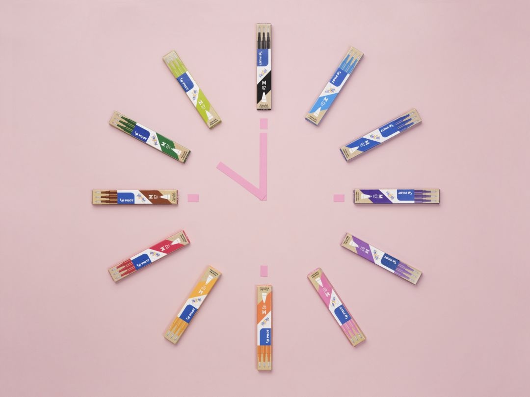 Wkład zmywalny FRIXION 0,7mm brązowy 3 szt. PILOT Marka PILOT