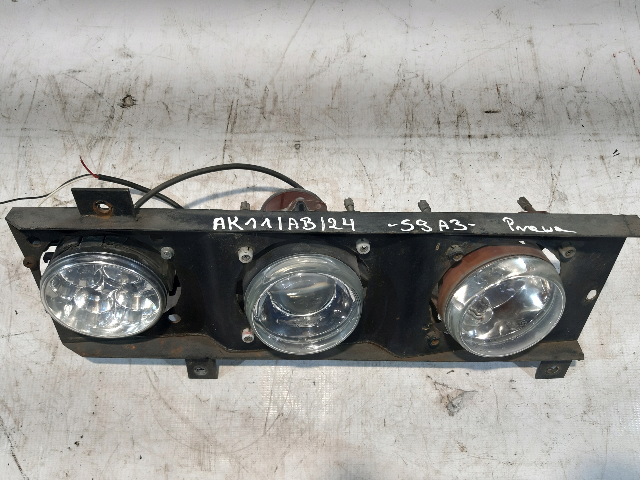 light 24V right front AUTOBUS ISUZU TURQUOISE
