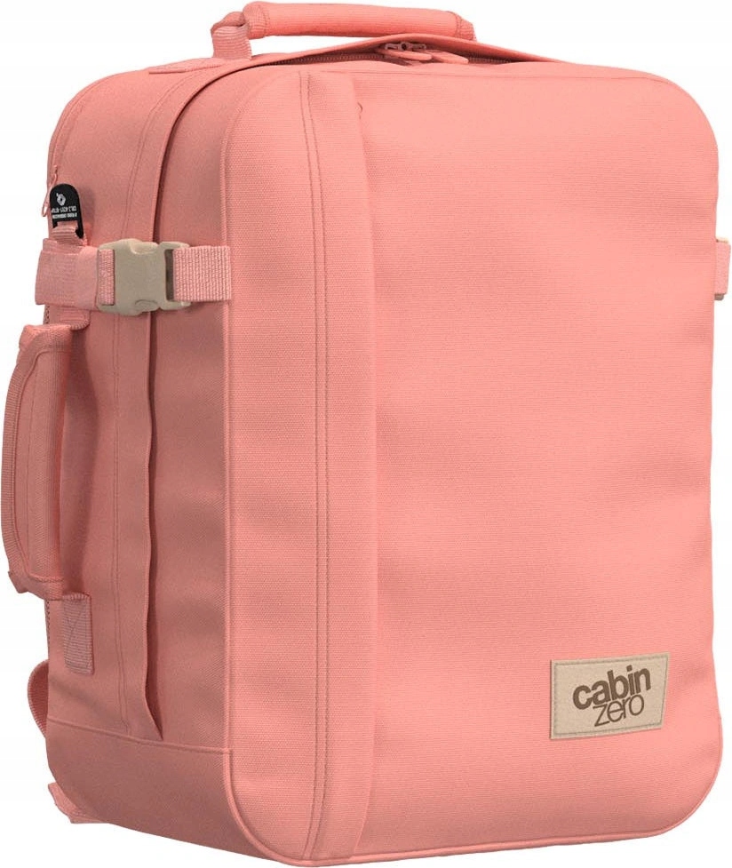 Batoh 2v1 CabinZero Classic Tech 28 l růžový
