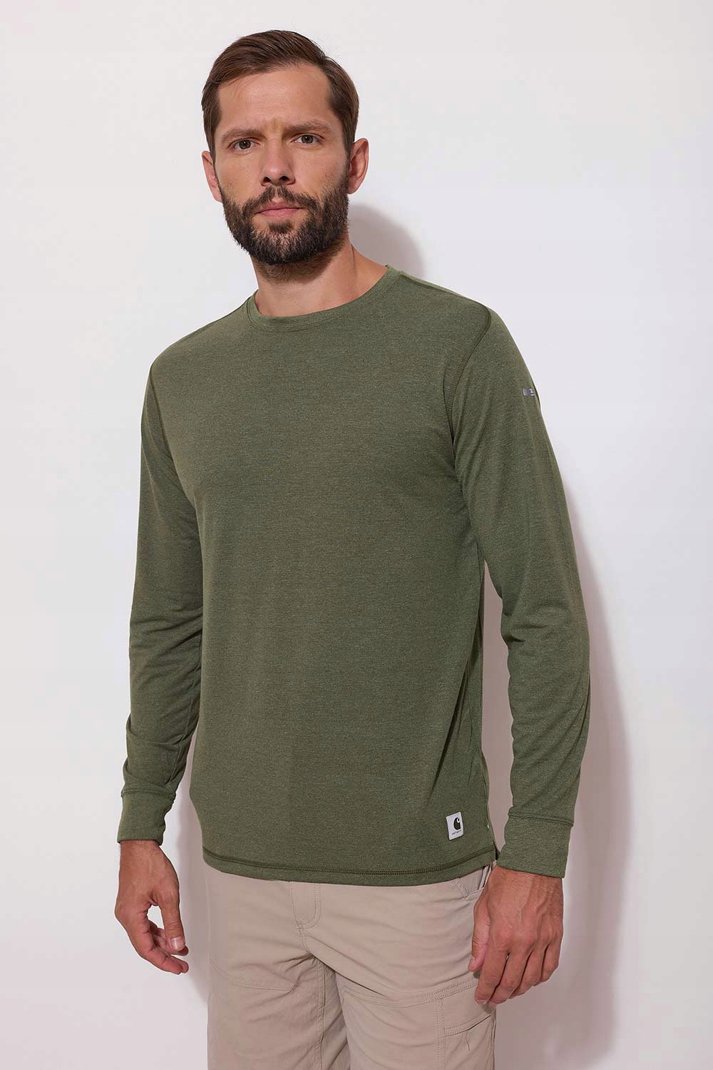 Tričko s dlouhým rukávem Carhartt Lwd