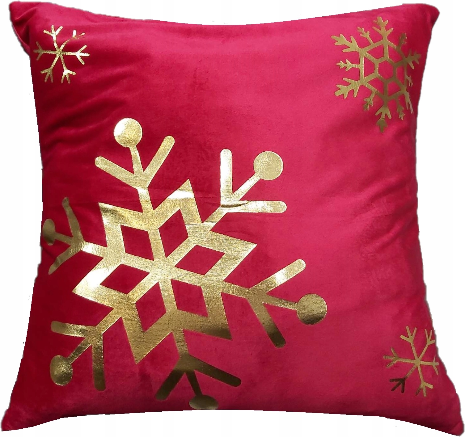 

Poszewka Na Poduszkę Świąteczna Czerwona Śnieżynki