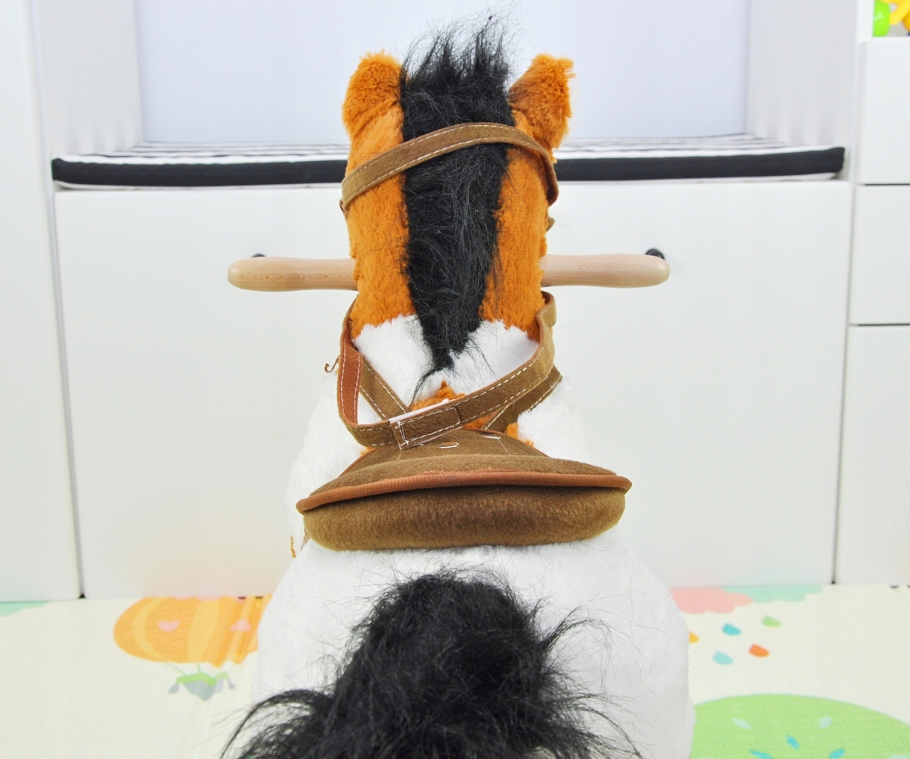 Konik Na Biegunach Bujak Milly Mally JASNY BRĄZ Wiek dziecka 10 m +