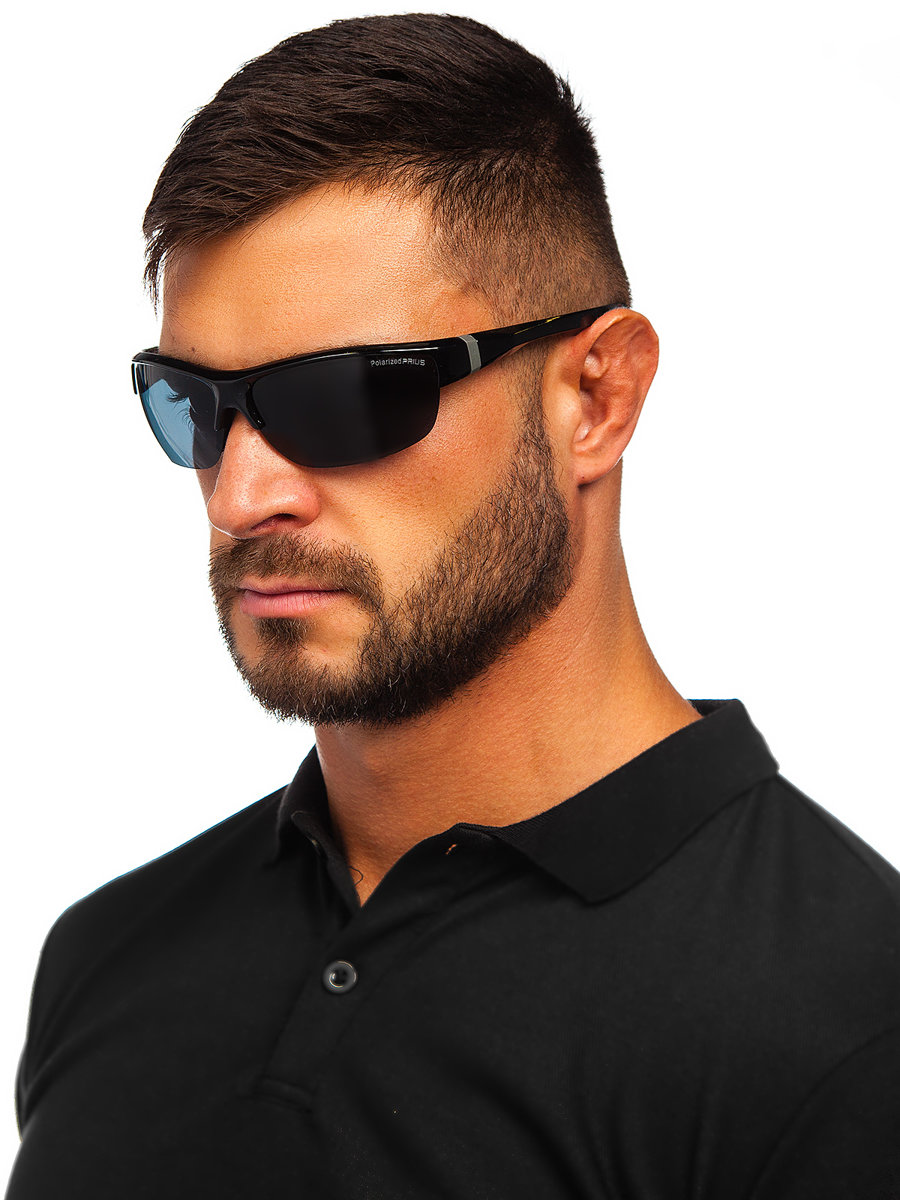 

Okulary Męskie Czarne PLS6 DENLEY_One size