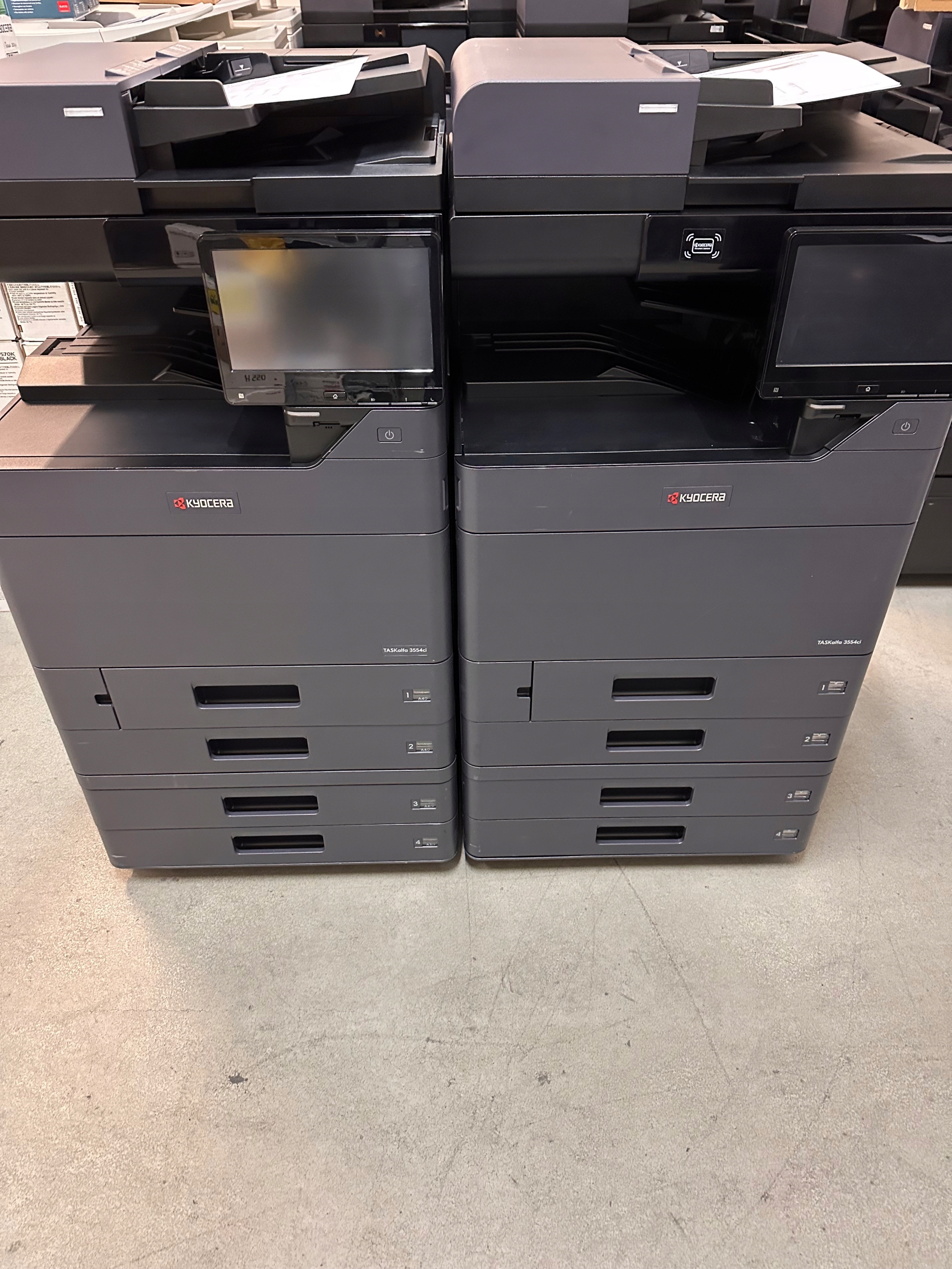 Kopírka Kyocera TASKalfa 3554ci barevná 9k. total průběhu