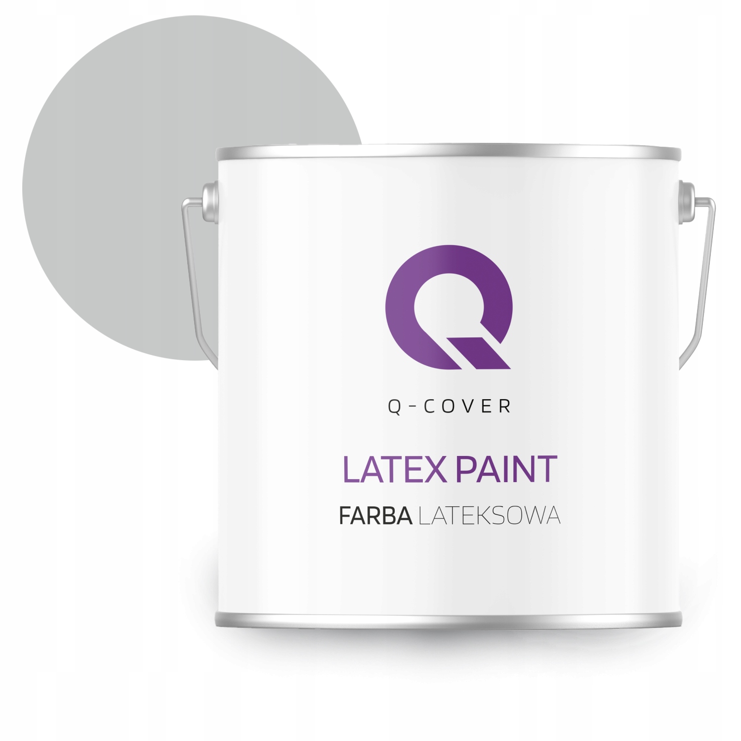 Barva Na Stěny Odolná, Hluboká, Matná, 5 L, Šedá, Světlá H1061, Šedá