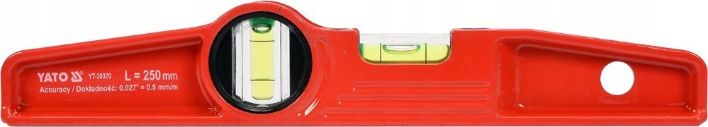 

Yato Poziomnica Trapezowa 250mm Aluminiowa Magnes