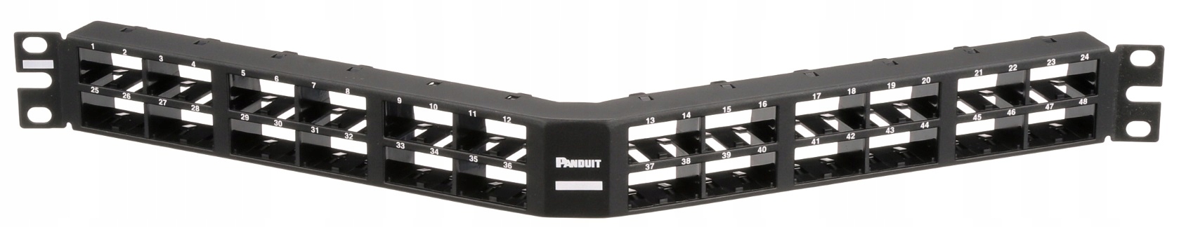 Panduit Mini-com Patch panel Prázdný Patchpanel úhlový 19' Rack 48XRJ45 1U