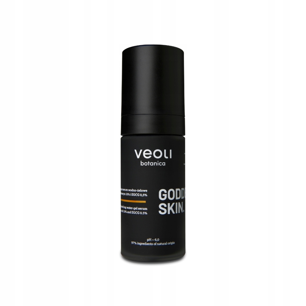 Veoli Botanica Goddess Skin rozjasňující a zklidňující vodní a gelové sérum 30 ml