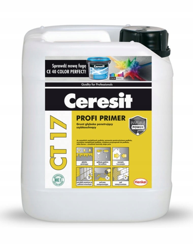 

Ceresit Ct 17 grunt głęboko penetrujący 5 L