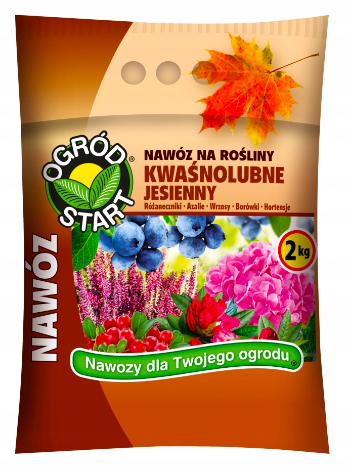 

Ampol Jesienny Nawóz Kwaśnolubne Borówki 2KG Wrzos