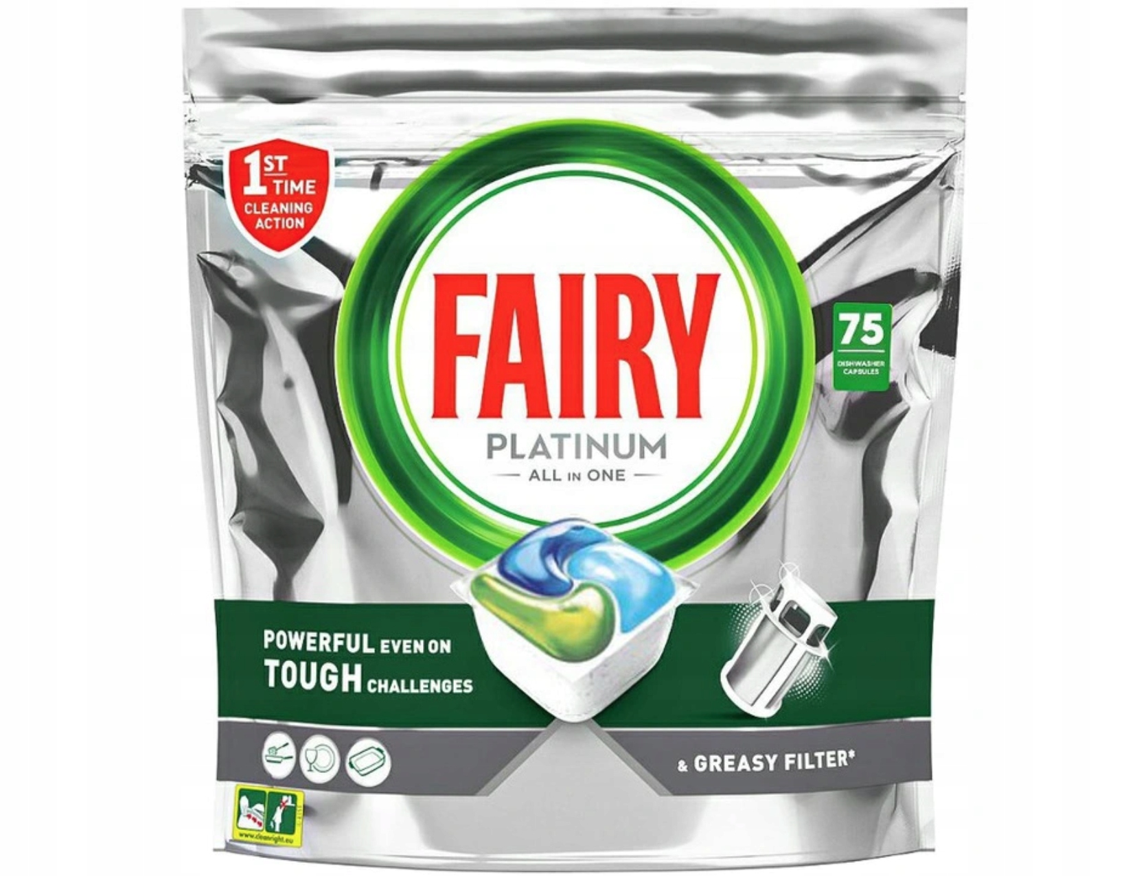 

Fairy Platinum Tabletki Do Zmywarki ALLin One 75sz
