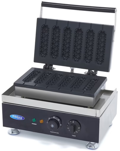 Vaflovač Hot Dog Klobásové rolky Žebrované 6 kusů Maxima 09374242