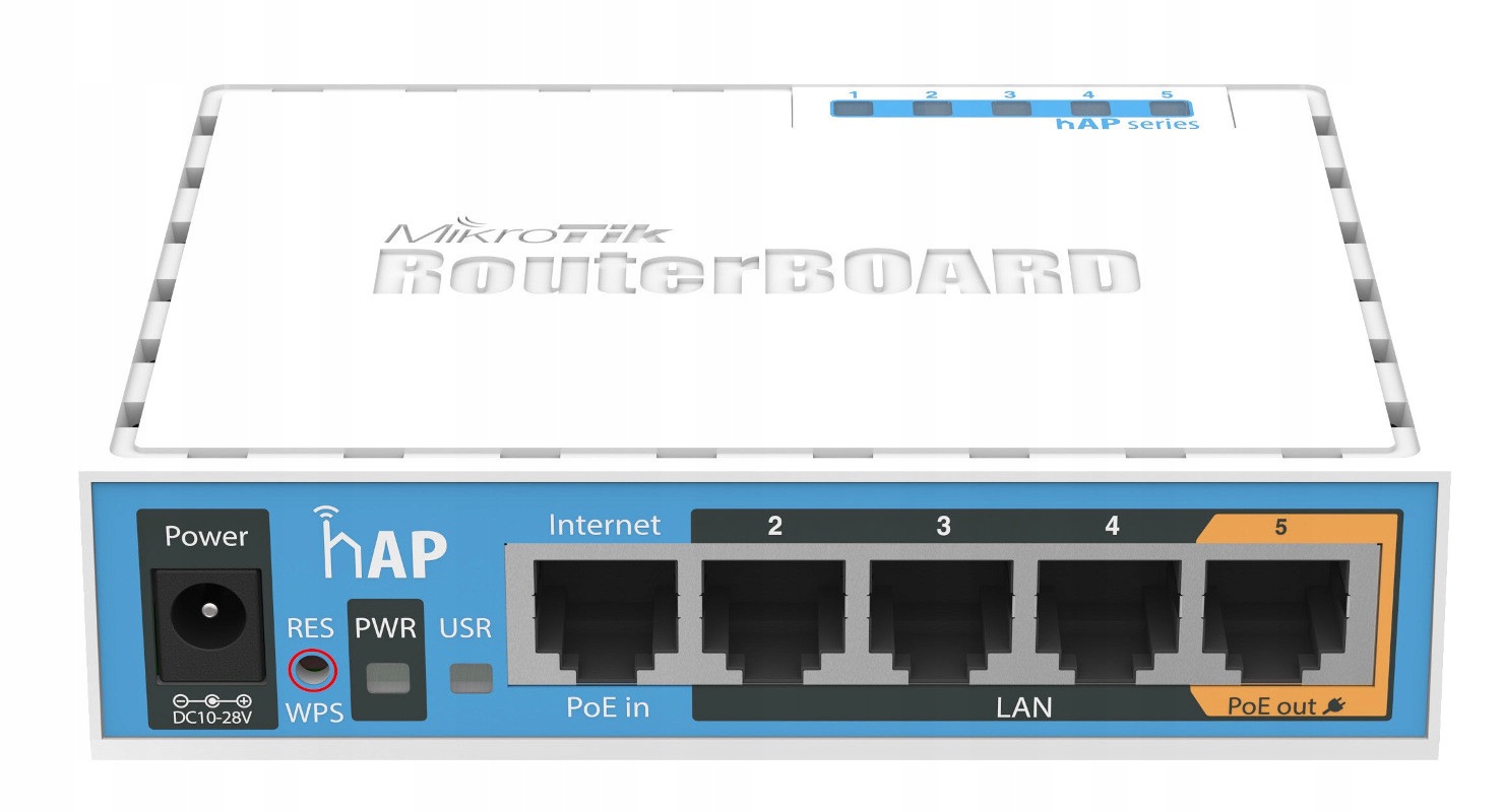 Mikrotik Routerboard hAP (RB951UI-2ND)
