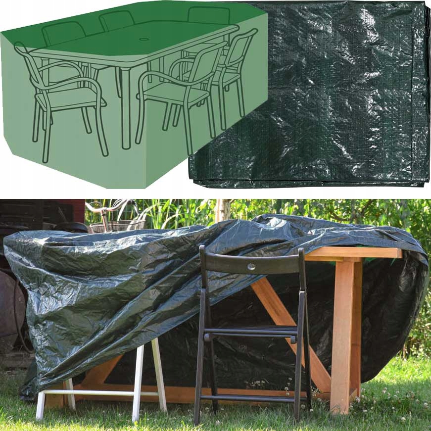 

Pokrowiec Plandeka Na Meble Ogrodowe 270x180x89cm