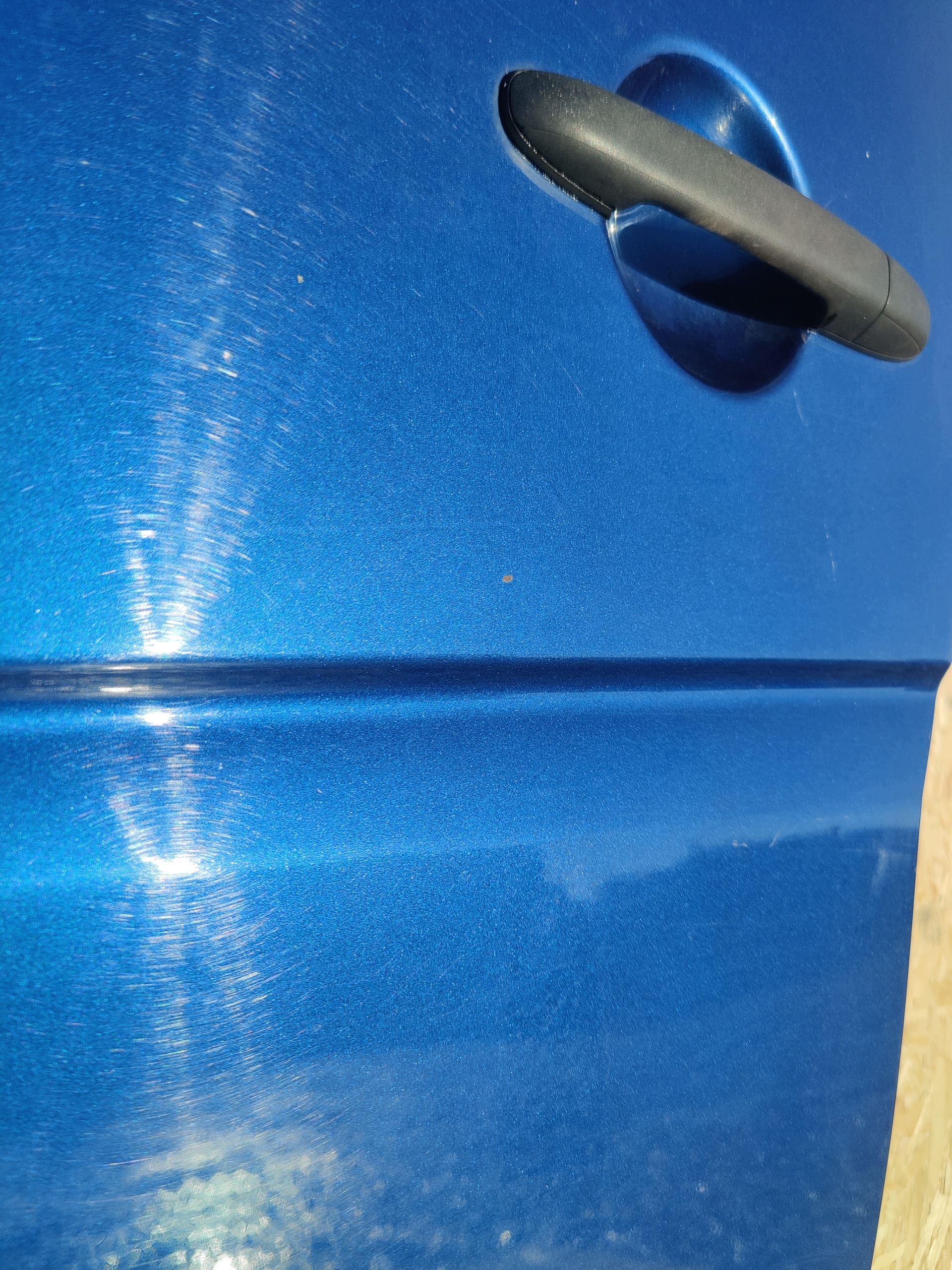 VW CRAFTER MERCEDES SPRINTER W906 door front front left blue