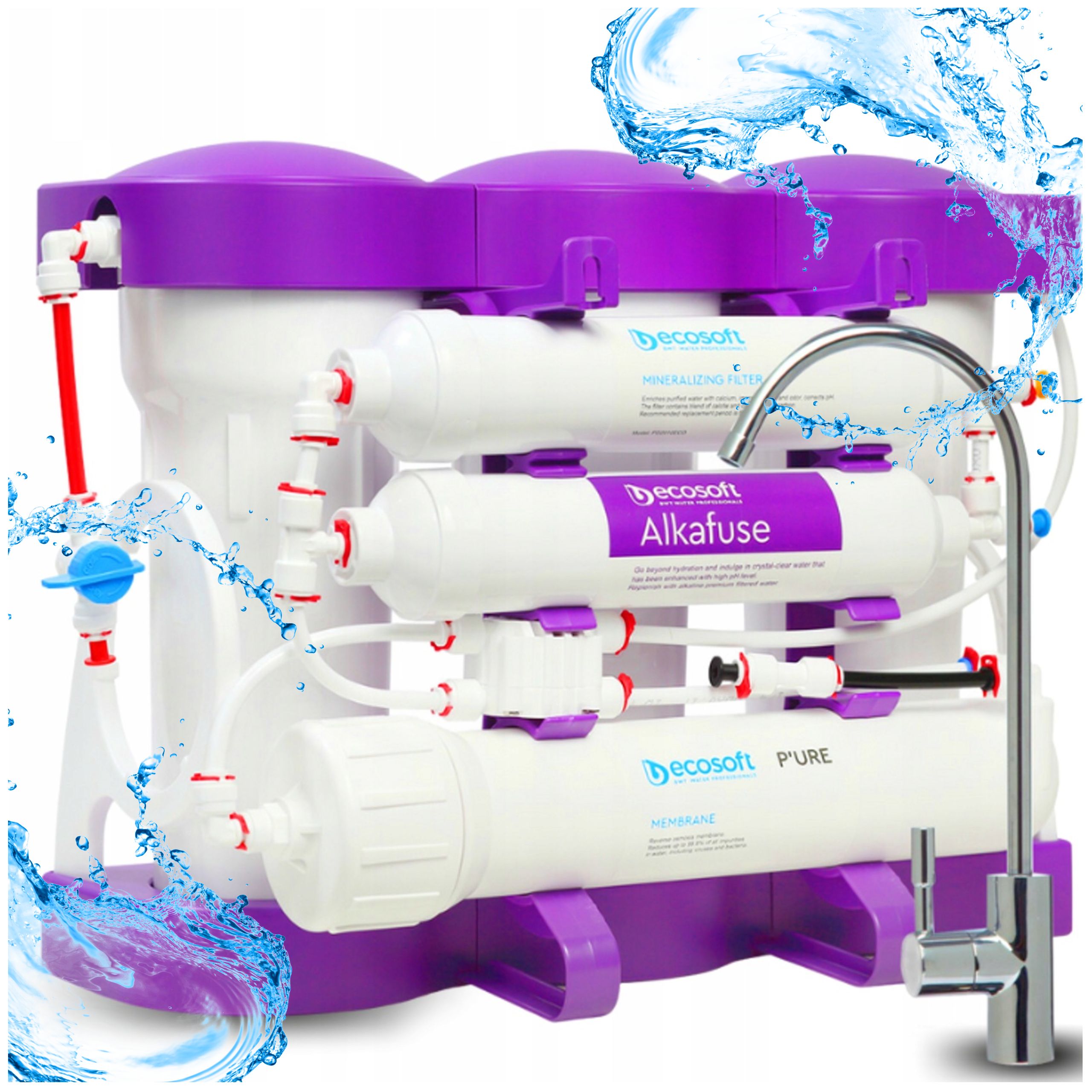 Ecosoft Pure Alkafuse Bwt Filtr Vody pro alkalizaci a mineralizaci Zdraví