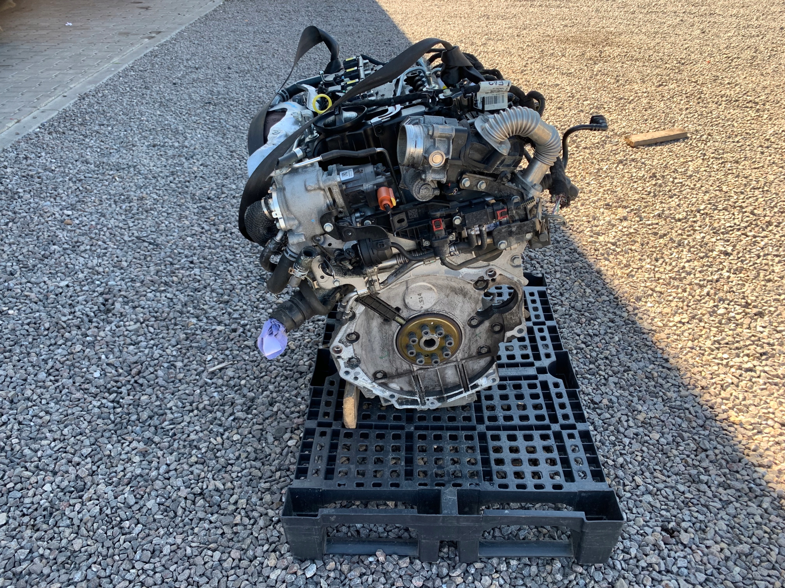 engine unprotected pillar 1.6 CDTI B16DTH LVL 136 KM OPEL INSIGNIA A LIFT 13-17